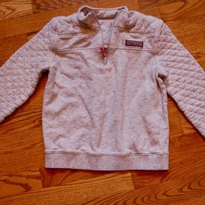 Girls Vineyard Vines Diamond Quilted Shep Shirt